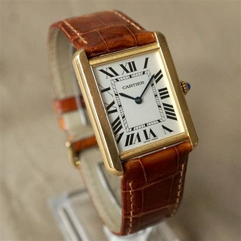 cartier tank solo large men's.